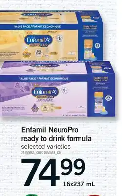 Fortinos ENFAMIL NEUROPRO READY TO DRINK FORMULA offer