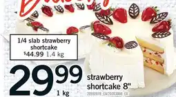 Fortinos STRAWBERRY SHORTCAKE 8 offer
