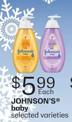 Fortinos JOHNSON'S BABY offer