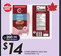 Sobeys Value Size Cooked Ham offer