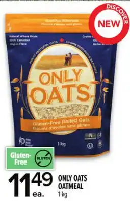 Metro ONLY OATS OATMEAL offer