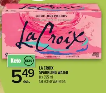 Metro LA CROIX SPARKLING WATER offer