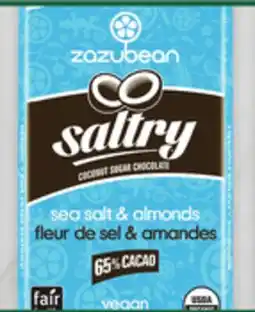 Metro ZAZUBEAN CHOCOLATE BARS offer