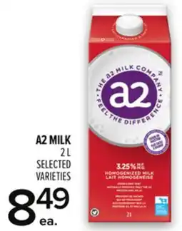 Metro A2 MILK offer