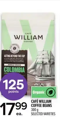 Metro CAFÉ WILLIAM COFFEE BEANS offer