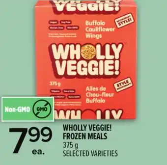 Metro WHOLLY VEGGIE! FROZEN MEALS offer