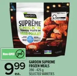 Metro GARDEIN SUPREME FROZEN MEALS offer