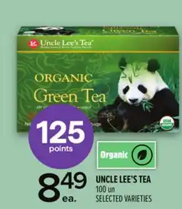 Metro UNCLE LEE'S TEA offer