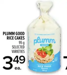 Metro PLUMM GOOD RICE CAKES offer