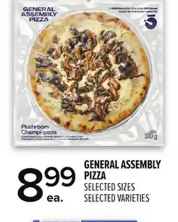 Metro GENERAL ASSEMBLY PIZZA offer