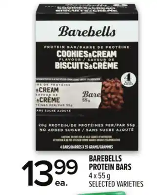 Metro BAREBELLS PROTEIN BARS offer