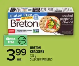 Metro BRETON CRACKERS offer
