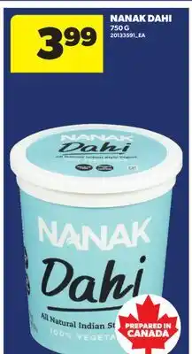 Real Canadian Superstore NANAK DAHI offer