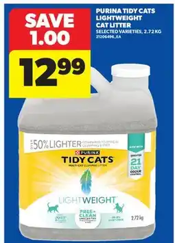 Real Canadian Superstore PURINA TIDY CATS LIGHTWEIGHT CAT LITTER offer