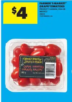 Real Canadian Superstore FARMER'S MARKET GRAPE TOMATOES offer