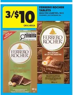 Real Canadian Superstore FERRERO ROCHER TABLETS offer