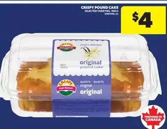 Real Canadian Superstore CRISPY POUND CAKE offer