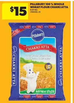 Real Canadian Superstore PILLSBURY 100% WHOLE WHEAT FLOUR CHAKKI ATTA offer