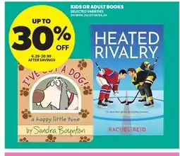 Real Canadian Superstore KIDS OR ADULT BOOKS offer