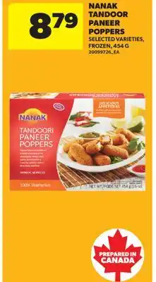 Real Canadian Superstore NANAK TANDOOR PANEER POPPERS offer