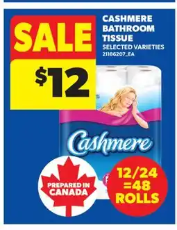 Real Canadian Superstore CASHMERE BATHROOM TISSUE offer
