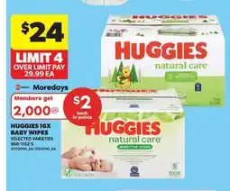 Real Canadian Superstore HUGGIES, 16X BABY WIPES offer