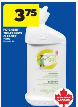 Real Canadian Superstore PC GREEN TOILET BOWL CLEANER offer