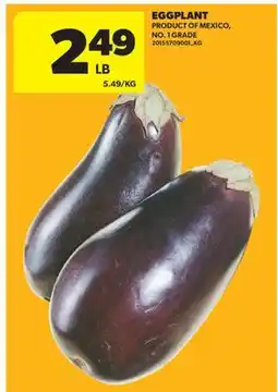 Real Canadian Superstore EGGPLANT offer