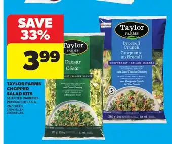 Real Canadian Superstore TAYLOR FARMS CHOPPED SALAD KITS offer