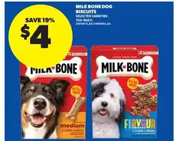 Real Canadian Superstore MILK BONE DOG BISCUITS offer