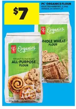 Real Canadian Superstore PC ORGANICS FLOUR offer
