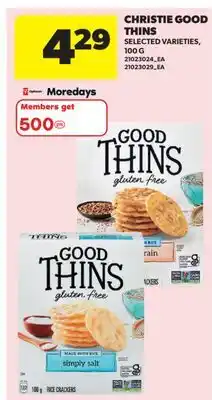 Real Canadian Superstore CHRISTIE GOOD THINS offer