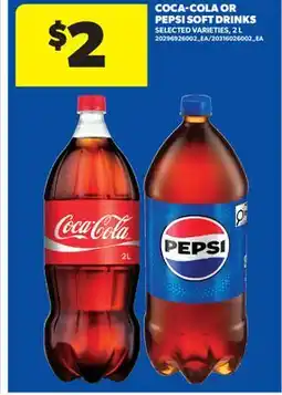 Real Canadian Superstore COCA-COLA OR PEPSI SOFT DRINKS offer