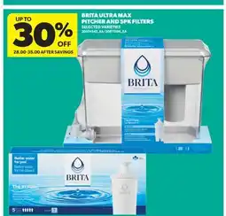 Real Canadian Superstore BRITA ULTRA MAX PITCHER AND 5PK FILTERS offer