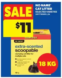 Real Canadian Superstore NO NAME CAT LITTER offer