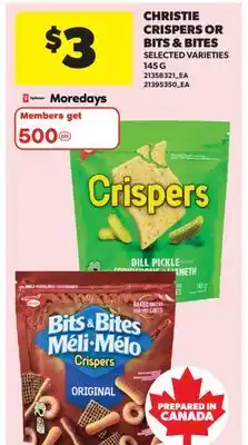 Real Canadian Superstore CHRISTIE CRISPERS OR BITS & BITES offer