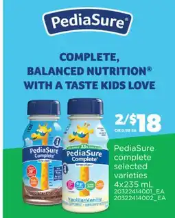 Real Canadian Superstore PEDIASURE COMPLETE offer