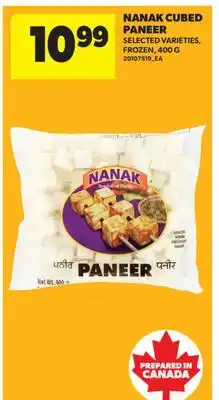 Real Canadian Superstore NANAK CUBED PANEER offer