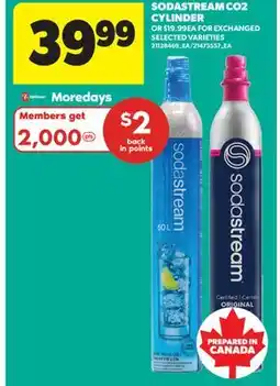 Real Canadian Superstore SODASTREAM CO2 CYLINDER offer