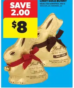 Real Canadian Superstore LINDT GOLD BUNNY offer