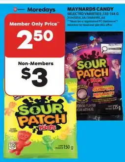 Real Canadian Superstore MAYNARDS CANDY offer