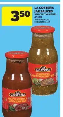 Real Canadian Superstore LA COSTEÑA JAR SAUCES offer