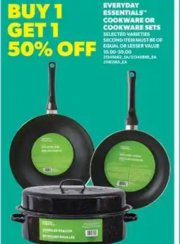 Real Canadian Superstore EVERYDAY ESSENTIALS COOKWARE OR COOKWARE SETS offer