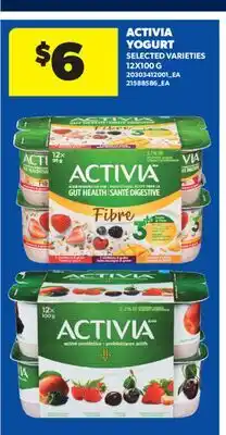 Real Canadian Superstore ACTIVIA YOGURT offer