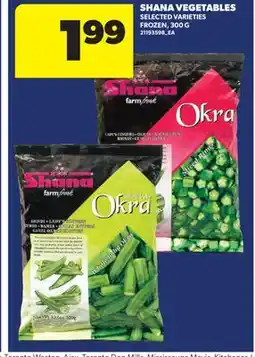 Real Canadian Superstore SHANA VEGETABLES offer