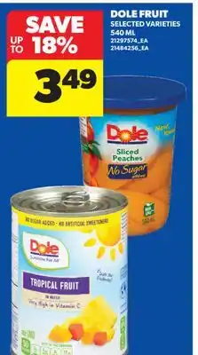 Real Canadian Superstore DOLE FRUIT offer