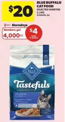 Real Canadian Superstore BLUE BUFFALO CAT FOOD offer