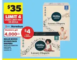 Real Canadian Superstore MILLIE MOON ECONO PACK DIAPERS offer