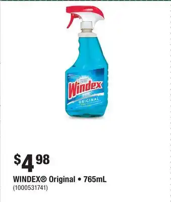 Home Depot WINDEX Original • offer