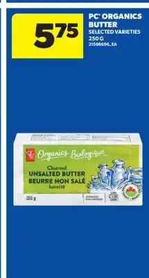 Real Canadian Superstore PC ORGANICS BUTTER offer
